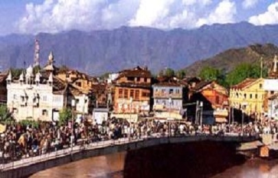 srinagar sky line